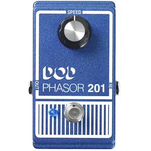 Comparateur de prix : Dod Phasor201 - Pédale Phaser Analogique True Bypass, Bleu Métallisé