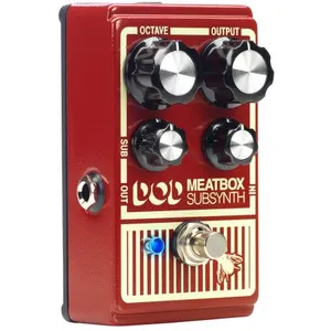 Comparateur de prix : Dod Meatbox - Pédale Synthétiseur Subharmonique - True Bypass, Rouge