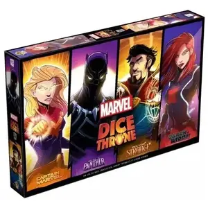 Comparateur de prix : Jeu de stratégie Lucky Duck Games Dice Throne Marvel Black Panther, Ca...