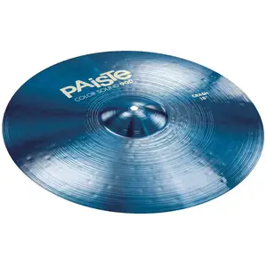 Paiste Color Sound 900 Blue Medium Crash cymbale 17 poucesVendu parbax-music