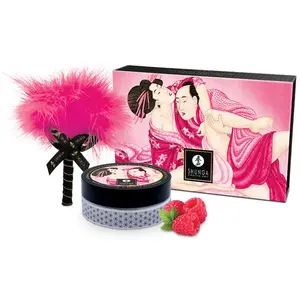 Comparateur de prix : SHUNGA BODY POWER Mini Coffret poudre corporelle framboise et plumeau assorti - CC1101 Taille : TU