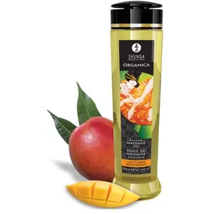 SHUNGA Huile de massage KISSABLE Mangue 240ml pas cher