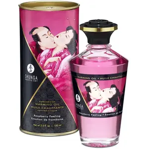Comparateur de prix : Shunga Huile De Massage érotique Sensation De Framboise Aphrodisiaque