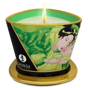 Comparateur de prix : Shunga Bougie De Massage Zen - Lueur Et Caresses - Shunga Shunga Thé Vert