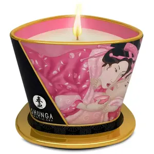 Comparateur de prix : SHUNGA Bougie De Massage Lueur Et Caresses - Aphrodisia, Rose
