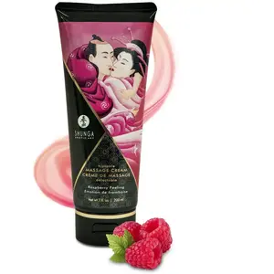 Comparateur de prix : Shunga - Crème de massage embrassable - Émotion de framboise