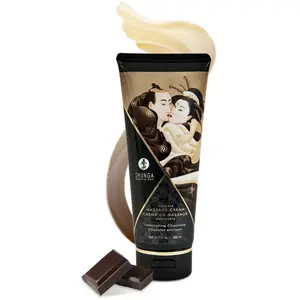 Comparateur de prix : Shunga - Crème de massage embrassable Chocolat 200 ml