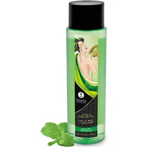 Comparateur de prix : Gel de bain et douche - shunga - menthe sensuelle - 370 ml - vegan - peaux sensibles