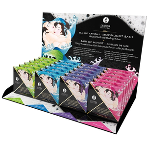 Sels de Bain Aphrodisiaques Shunga - Présentoir 24 Unités pas cher