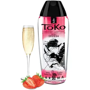 Comparateur de prix : Shunga Lubrifiant Base Eau Toko Vin Pétillant - Fraise 165ml