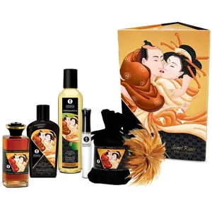 Massage Tranquility Kit Shunga SWEET KISSES  pas cher