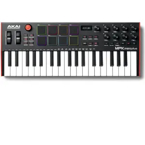 Comparateur de prix : Akai Professional MPK Mini Plus - Clavier maître - 37 touches - Rouge