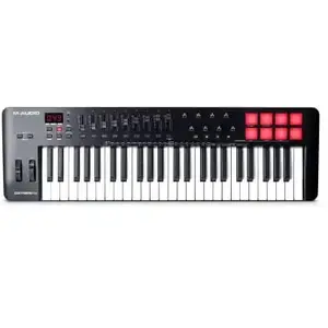 Comparateur de prix : M-AUDIO KMD OXYGEN49V - USB-Midi 49 notes 8 pads/pots/faders