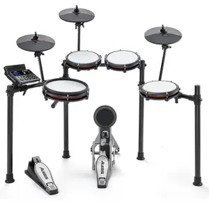 Comparateur de prix : Alesis Nitro Max Kit de batterie électronique 8 pièces avec module Nitro