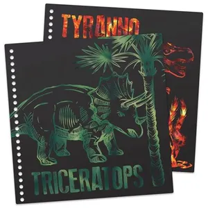 Tableaux a gratter Dinosaure Dinos Art