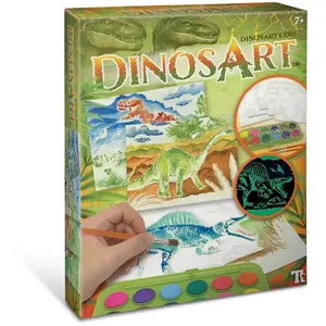 Dinosart Peinture Aquarelle magique Dinos Art pas cher