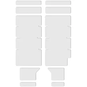 Lizard Skins garde fourche avant 269 mm transparent transparent 10 pièces pas cher