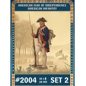 Comparateur de prix : Figurines Infanterie Américaine Guerre de l'indépendance - set 2