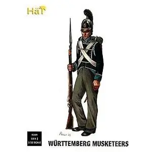 HAT FIGURES 1:32 - WURTTEMBERG MUSKATEERS - HAT9309 pas cher
