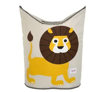 3 Sprouts Panier à linge Lion