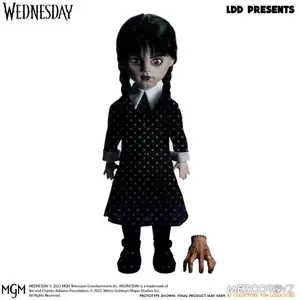 Mezco Toys Wednesday Living Dead Dolls poupée Wednesday Addams 25 cm