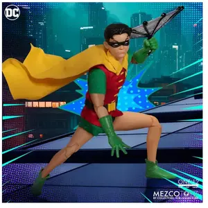 Comparateur de prix : Mezco Toys Figurine Action 1/12 Édition Golden Age Dc Comics Robin 16 Cm