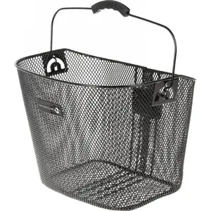 Comparateur de prix : M-WAVE 431525 Panier pour vélo Noir Env. 37 x 26 x 25,6 cm