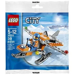 Mini-avion Lego, City, Arctic en sac (30310) pas cher