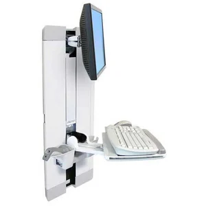 Ergotron StyleView Vertical Lift, Patient Room 61 cm (24") Blanc Mur
