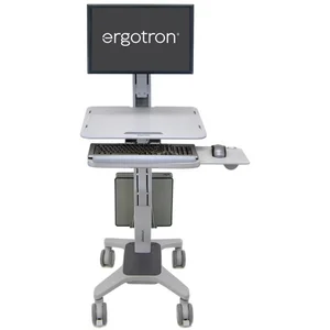 Ergotron WorkFit-C Estación de Trabajo con Ruedas 27" VESA 100x100 Máx 8Kg pas cher