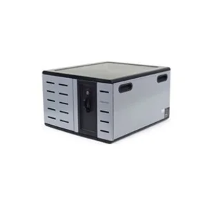 Ergotron zip12 - meuble de rangement - pour 12 tablettes / notebooks - charge - noir, argent