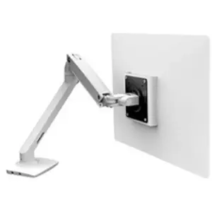Ergotron MXV Bras de Moniteur de Bureau avec Pince de Fixation, Blanc pas cher