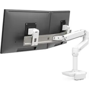 Ergotron LX Series 45-609-216, Pince, 9,9 kg, 63,5 cm (25'), 100 x 100 mm, Réglage de la hauteur, Blanc