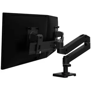 Comparateur de prix : Ergotron LX Pro kit de montage - pour 2 ecrans LCD / plasma - noir