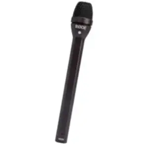 Comparateur de prix : Micro main RODE REPORTER - Capsule dynamique omnidirectionnelle - Noir mat