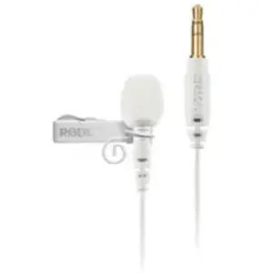 Comparateur de prix : RØDE Microphone portable Rode Lavalier Go Blanc