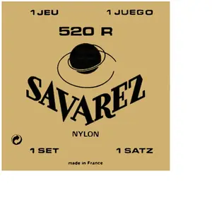 Savarez Jeu De Cordes Savarez 520r Pour Guitare Classique - Tirant Fort