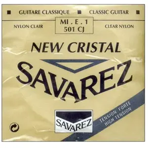 Comparateur de prix : Savarez cordes pour guitare classique Alliance HT Classic 501CJ cordes simples Mi New Cristal high