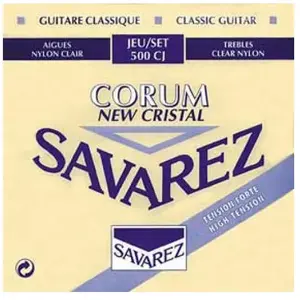 Savarez New Cristal Corum 500CJ Jeu de Cordes pour Guitare classique
