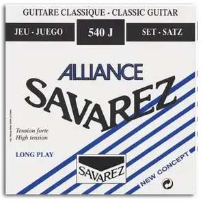 Comparateur de prix : Savarez Alliance HT Classic 540J Jeu de Cordes pour Guitare classique