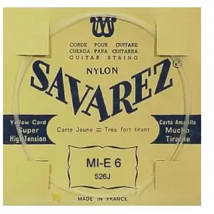 Comparateur de prix : Savarez Cordes Savarez 520 Guitare Classique Force: X-Hard, Corde: Mi 6