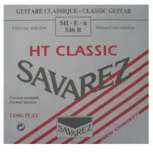 Comparateur de prix : Savarez 546R Alliance rouge - Corde de Mi grave tirant normal - Guitare classique
