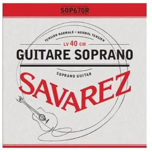 Savarez SOP670R - Jeu classique pour guitare soprano - Tension normale pas cher