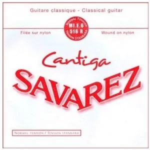 Savarez Cantiga 516R - MI grave- tirant normal Filée Métal Argenté