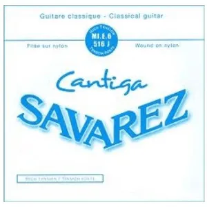 Savarez Cantiga 516J - MI grave- tirant fort Filée Métal Argenté