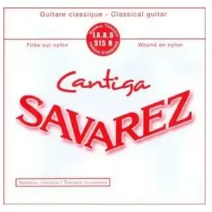 Savarez Cantiga 515R La tirant normal Filée Métal Argenté pas cher