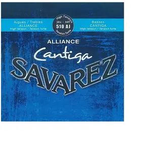 Comparateur de prix : Savarez 510AJ Alliance Cantiga Tirant fort - Jeu de cordes guitare classique