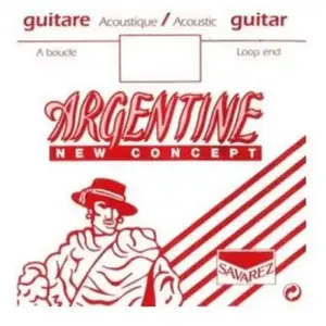 Savarez Argentine 1016 - Corde de Mi Grave au détail à boucle Guitare Manouche - tirant 45 pas cher