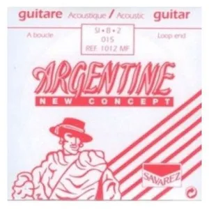 Comparateur de prix : Savarez Argentine 1012MF - Corde de Si au détail à boucle Guitare Manouche - tirant 15
