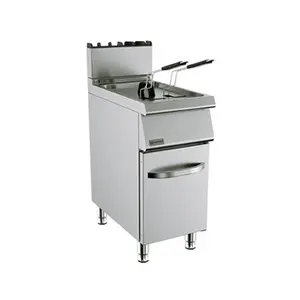 Comparateur de prix : Friteuse Gaz Sur Soubassement Fermé, 15 Litres Virtus MS74FRG15